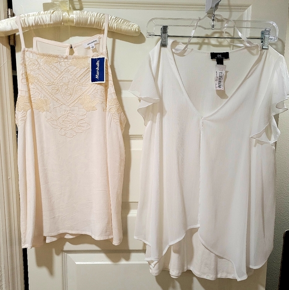 Eyeshadow Tops - 2 NWT Light, Flowy Blouses
